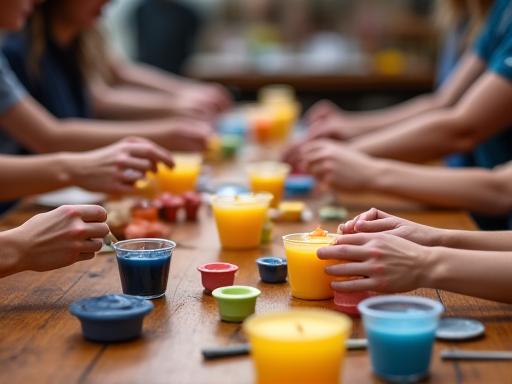 Taller práctico de elaboración de velas