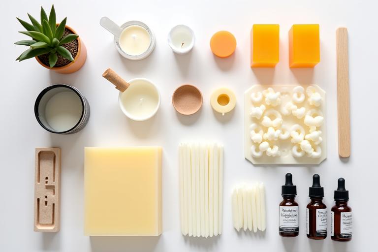 Kit completo DIY para hacer velas