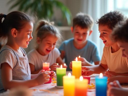 Taller familiar de velas