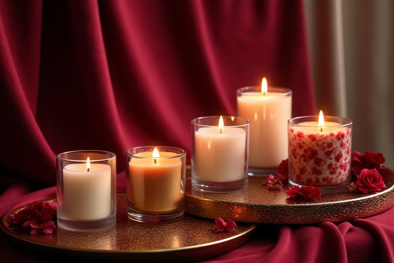 Colección de velas de lujo exclusivas