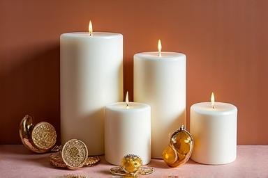 Kit premium DIY de velas
